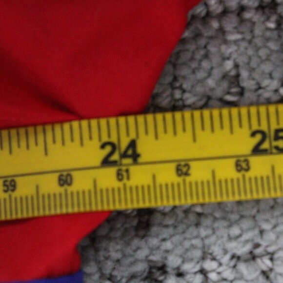 Moving Comfort Jacket Mens Large L Red & Blue Full Zip Retro Vintage 80s - Picture 8 of 9